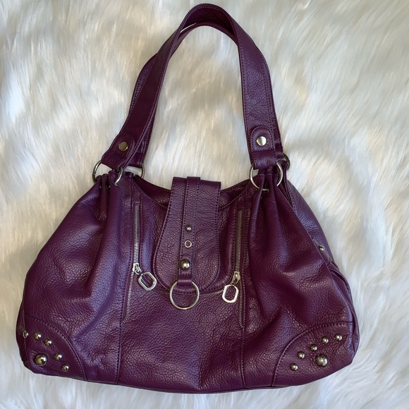 Purple 3 Compartment Purse - Picture 6 of 7
